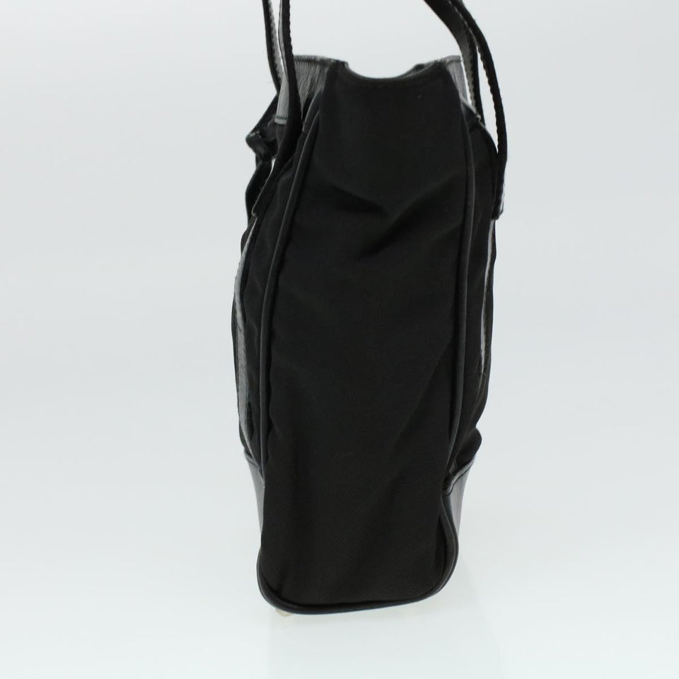 Gucci Hand Bag Nylon Leather Black 000.2854.0500.5 41267
