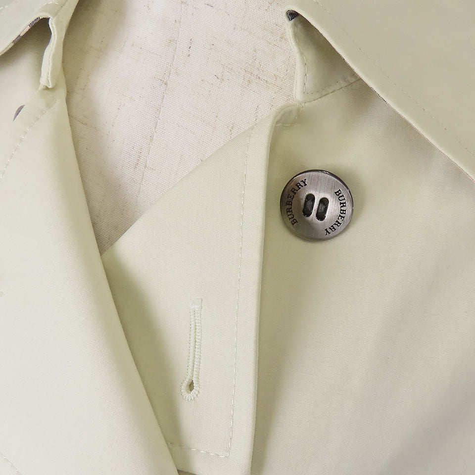 Burberry LONDON trench coat Cotton, Polyurethane Ivory Women