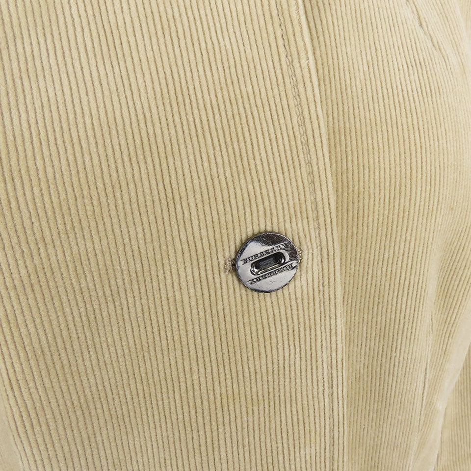 Burberry LONDON tailored jacket Corduroy beige Women 38