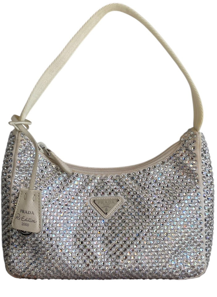 Prada Crystal Re-Edition Shoulder Bag