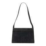 Gucci Shoulder Bag Suede Gray 41317