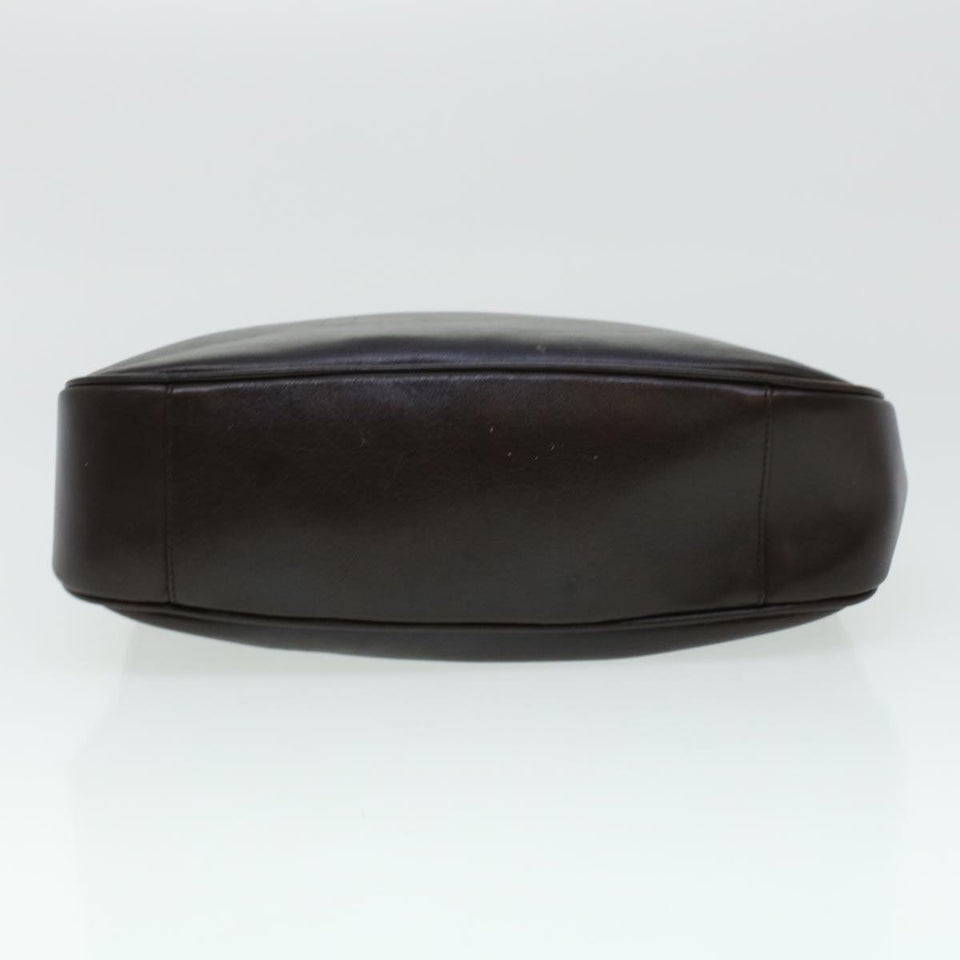 Gucci Bamboo Hand Bag Leather Brown 0011638 41342