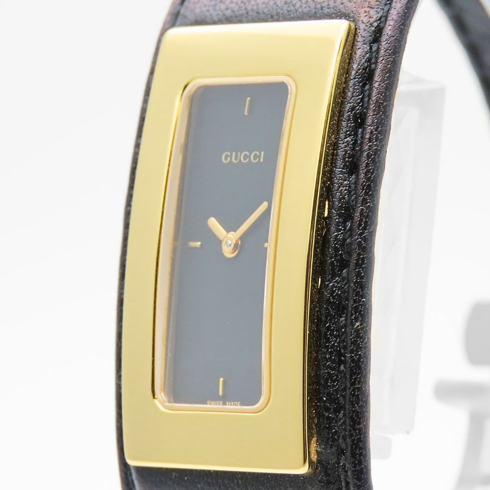 Gucci Watches Quartz 7800S Stainless Steel gold black dial