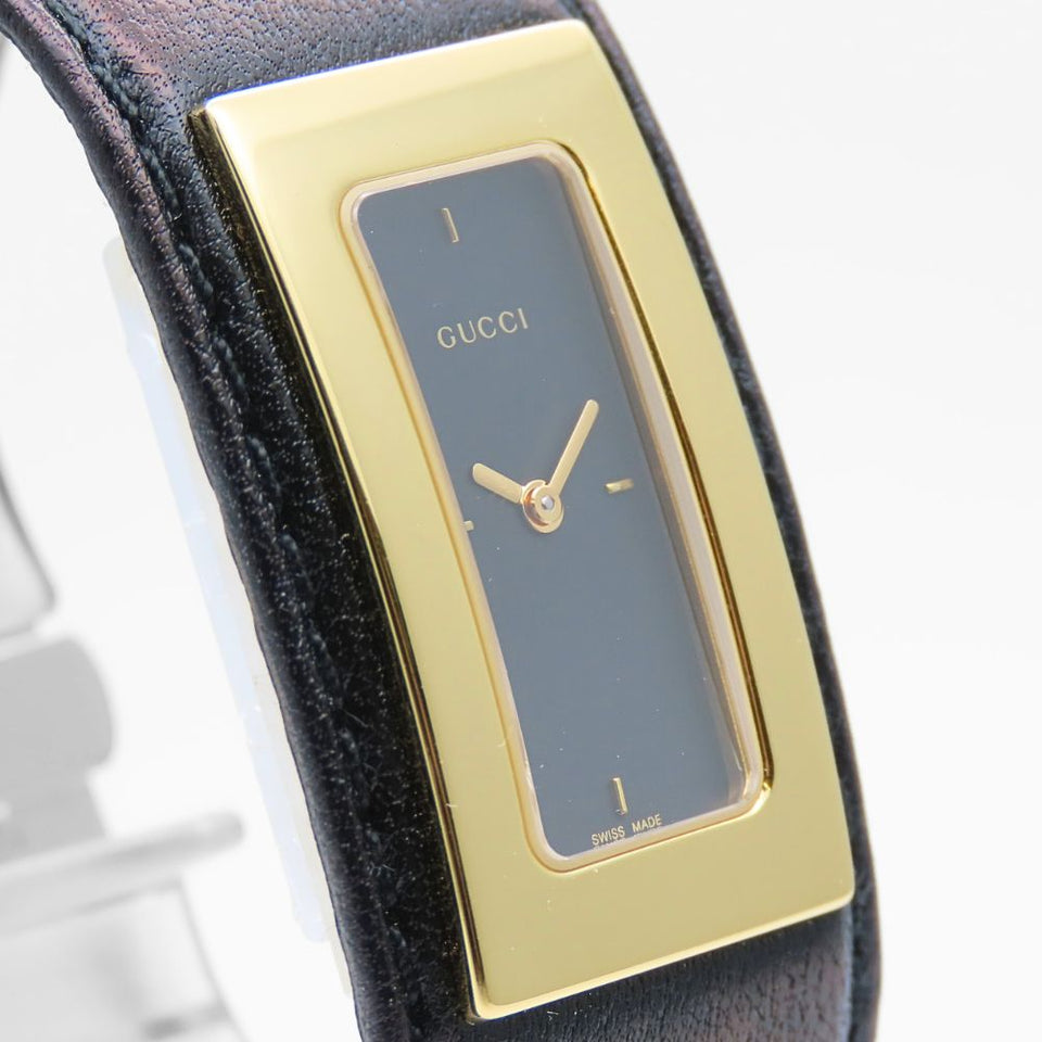 Gucci Watches Quartz 7800S Stainless Steel gold black dial