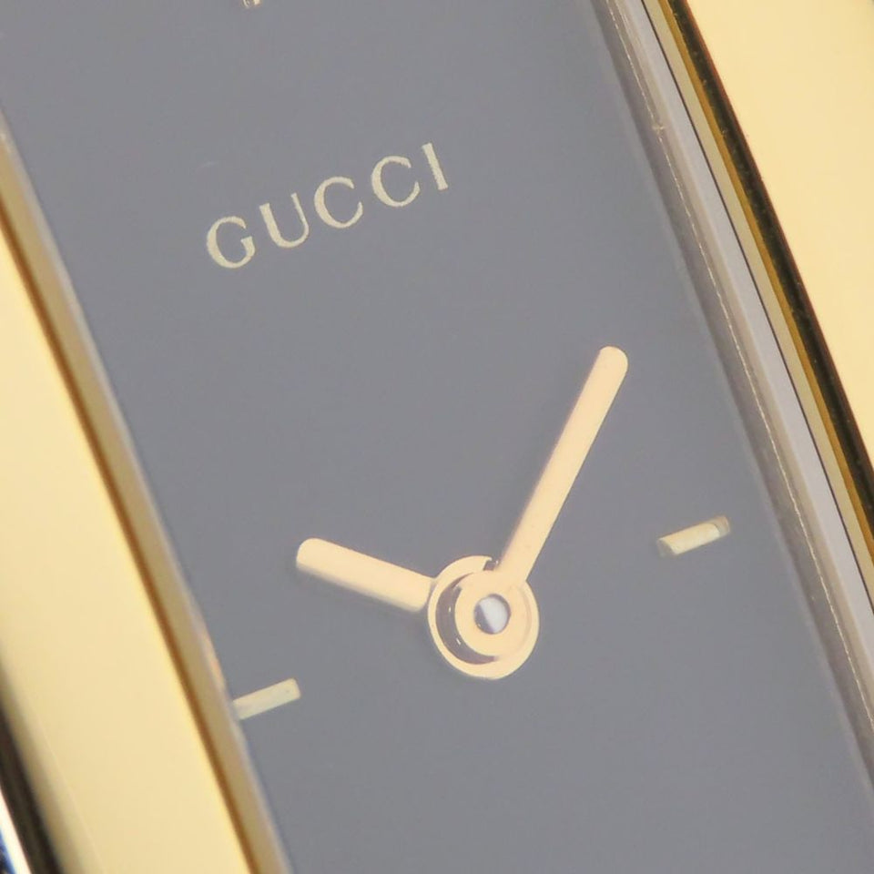 Gucci Watches Quartz 7800S Stainless Steel gold black dial