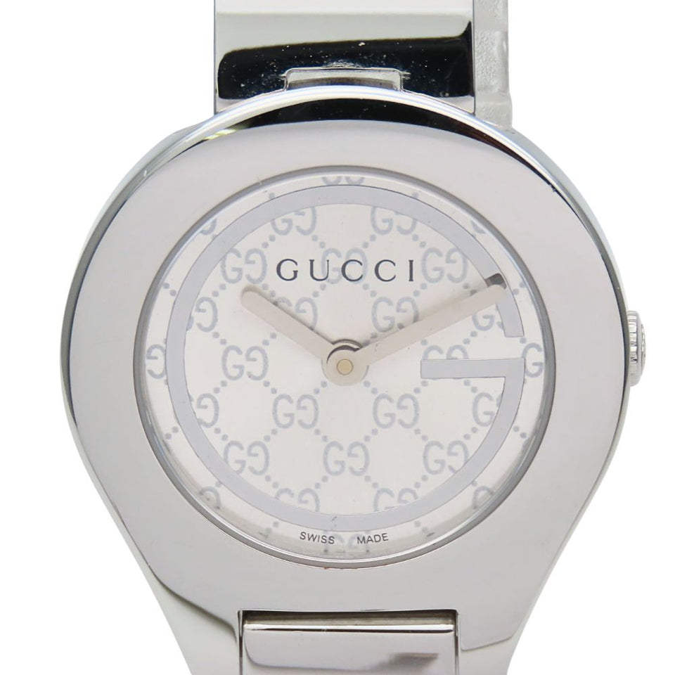 Gucci Watches Quartz 6700L Stainless Steel Silver Silver dial