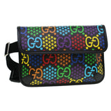 Gucci GG Psychedelic Body Bag PVC Leather Multicolor 598113 41954