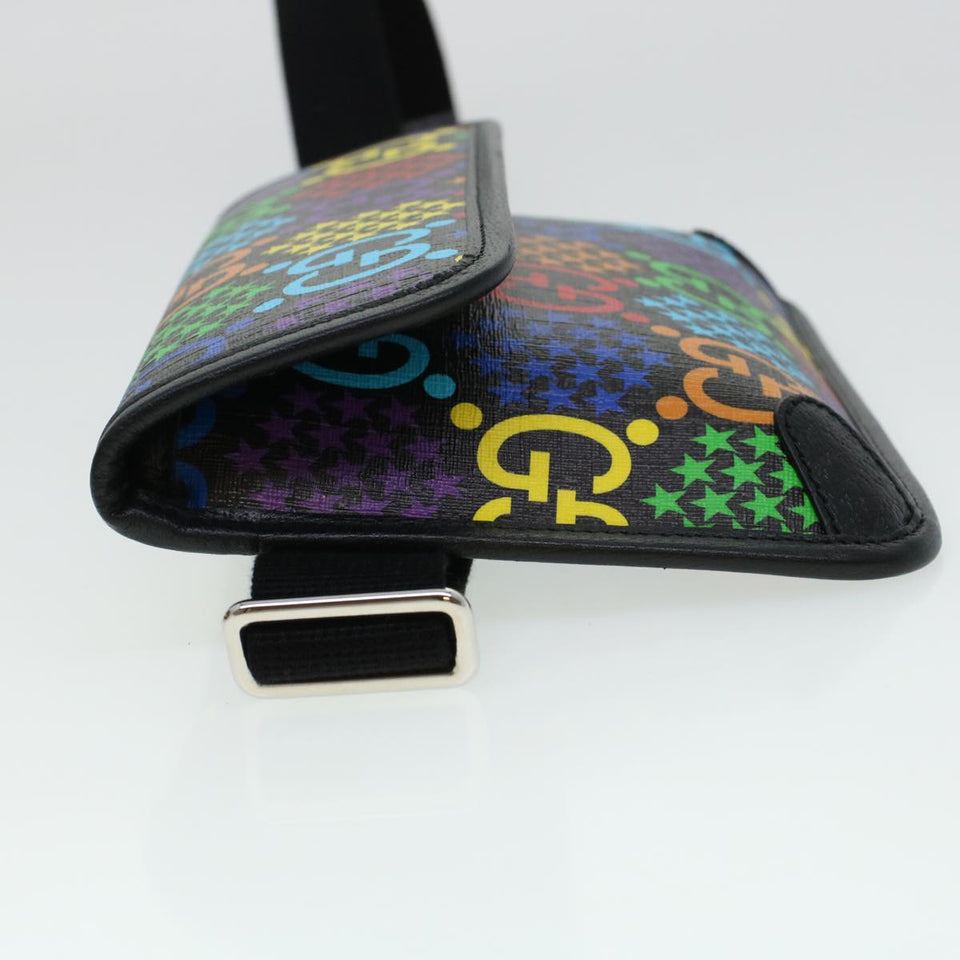 Gucci GG Psychedelic Body Bag PVC Leather Multicolor 598113 41954