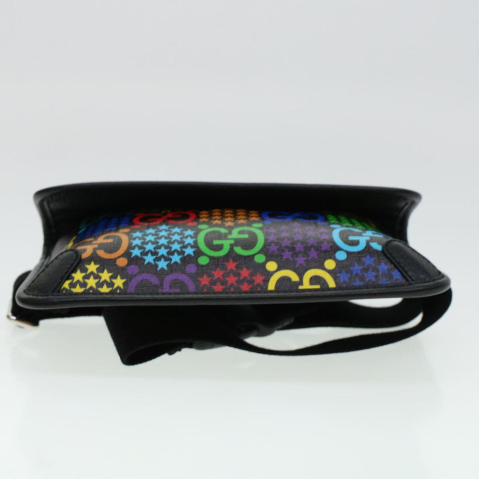 Gucci GG Psychedelic Body Bag PVC Leather Multicolor 598113 41954