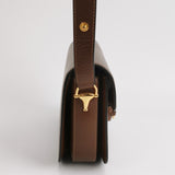 Gucci 1955 Horsebit Shoulder Bag Caramel Brown Small Leather