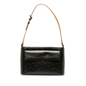 Louis Vuitton Monogram Matte Alston Shoulder Bag Noir Black Leather