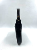 Gucci Jackie 1961 Black Leather Bag with Adjustable Strap