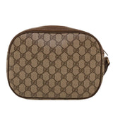 Gucci GG Canvas Web Sherry Line Clutch Bag Beige Red Green 8901034 42098