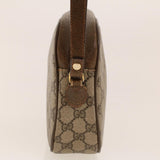 Gucci GG Canvas Web Sherry Line Clutch Bag Beige Red Green 8901034 42098