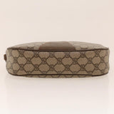 Gucci GG Canvas Web Sherry Line Clutch Bag Beige Red Green 8901034 42098