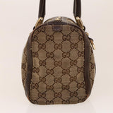 Gucci GG Canvas Boston Bag Beige 130942 42101