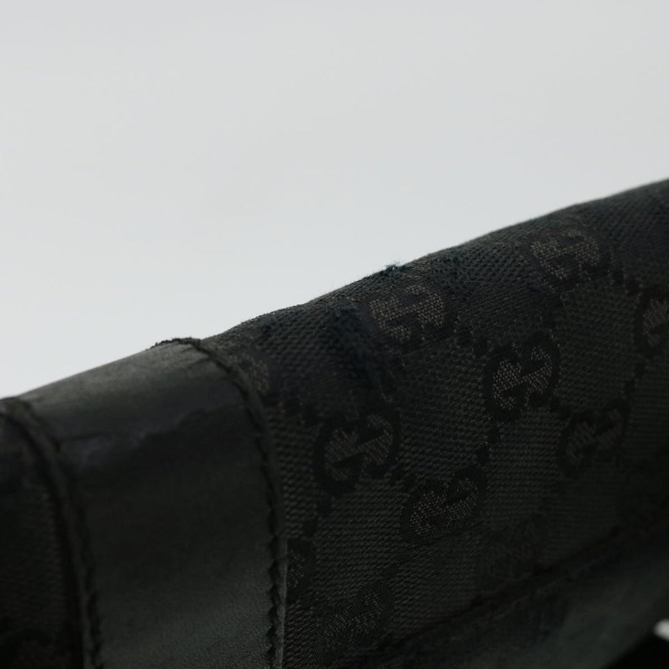 Gucci GG Canvas Waist Bag Black 145851 42185