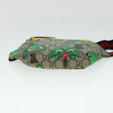 Gucci GG Canvas Sherry Line Children Cactus Waist Bag Beige 502095 42432A