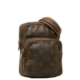 Louis Vuitton Monogram Shoulder Bag PVC/Leather Brown