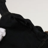 Gucci Bamboo Hand Bag Nylon 2way Black 002.2122.0506 42767