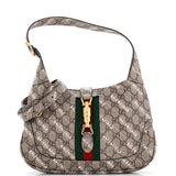 Gucci x Luxury Balenciaga Trending 2025 The Hacker Project Jackie 1961 Hobo GG Coated Canvas Small