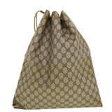 Gucci GG Canvas Shoulder Bag PVC Leather Beige 97.19.302 42832