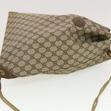 Gucci GG Canvas Shoulder Bag PVC Leather Beige 97.19.302 42832