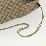 Gucci GG Canvas Shoulder Bag PVC Leather Beige 97.19.302 42832