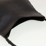 Gucci Shoulder Bag Leather Black 0013244 42833