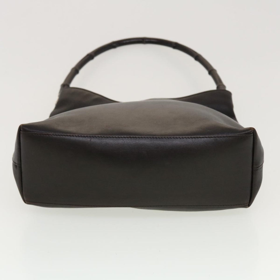 Gucci Shoulder Bag Leather Black 0013244 42833