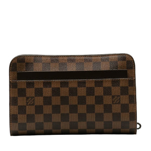 Louis Vuitton Louis Vuitton Damière Secondary Bag PVC/Leather Brown