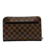 Louis Vuitton Louis Vuitton Damière Secondary Bag PVC/Leather Brown