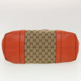 Gucci GG Canvas Shoulder Bag Beige 353122 43168