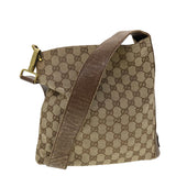Gucci GG Canvas Shoulder Bag Beige 91761 43267