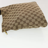 Gucci GG Canvas Shoulder Bag Beige 91761 43267