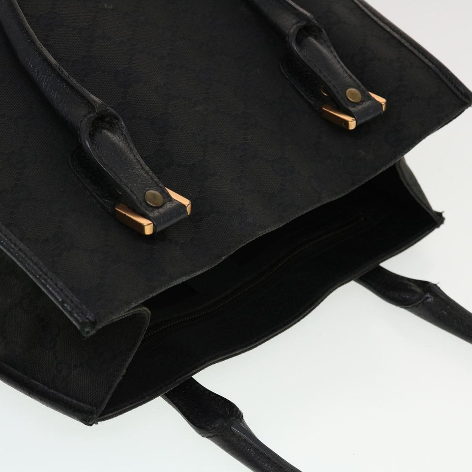Gucci GG Canvas Tote Bag Black 124260 43271