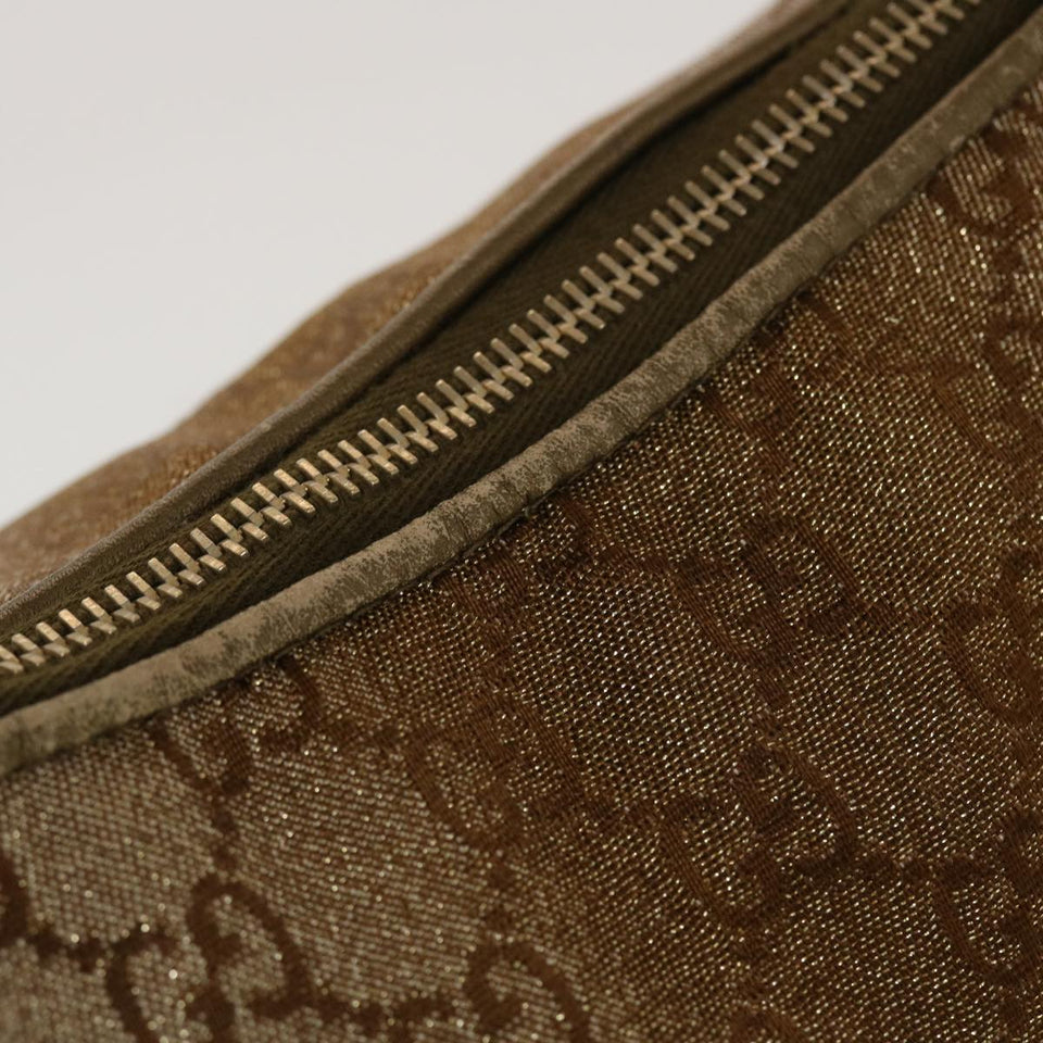Gucci GG Canvas Shoulder Bag Beige 269959 43302