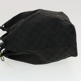 Gucci GG Canvas Shoulder Bag Black 90644 43327