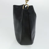 Gucci Bamboo Hand Bag Leather 2way Black 001.3444.1638 43328