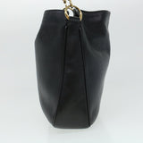 Gucci Bamboo Hand Bag Leather 2way Black 001.3444.1638 43328