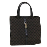 Gucci GG Canvas Jackie Hand Bag Brown 0021064 43332