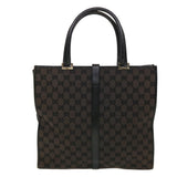 Gucci GG Canvas Jackie Hand Bag Brown 0021064 43332