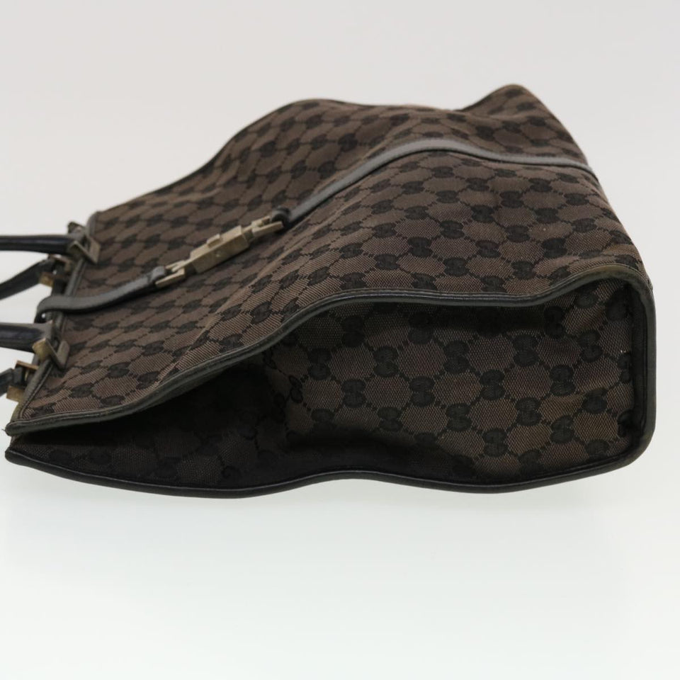 Gucci GG Canvas Jackie Hand Bag Brown 0021064 43332
