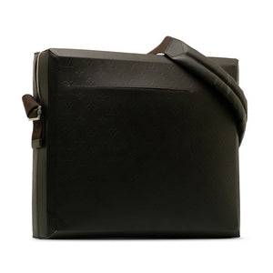 Louis Vuitton Monogram Glasses Steve Shoulder Bag Business Bag Coffee Brown Carfresser Men Louis Vuitton