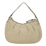 Gucci GG Canvas Guccissima Shoulder Bag Beige 232955 43751