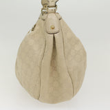 Gucci GG Canvas Guccissima Shoulder Bag Beige 232955 43751