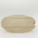 Gucci GG Canvas Guccissima Shoulder Bag Beige 232955 43751