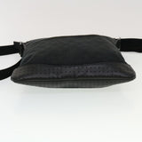 Gucci GG Canvas Shoulder Bag Black 145857 43763