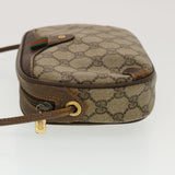 Gucci GG Canvas Web Sherry Line Shoulder Bag Beige Red Green 43903
