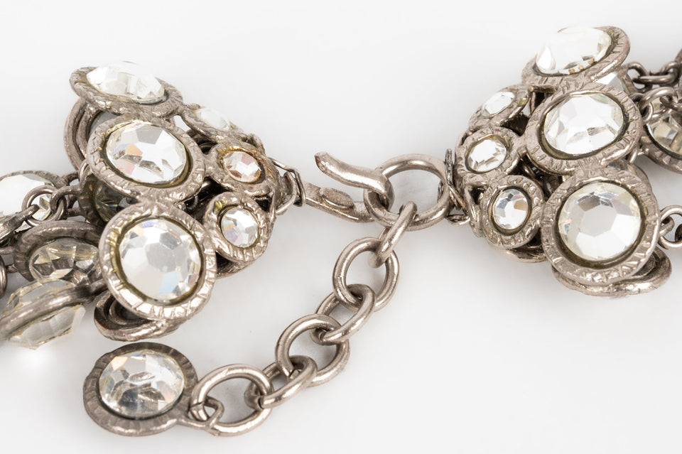 Chanel Swarovski Crystal Long Necklace – Fall/Winter 1998 Collection | Bags Junction
